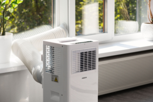 Кондиціонер мобільний Ardesto CoolFlex 25м2 on/off 9000BTU 2.5кВт A/- R290 білий