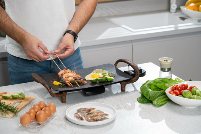 Ardesto grill BBQ, 1500W, temp. regimes, metal, black