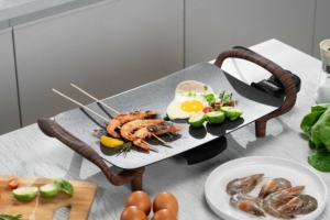 Ardesto grill BBQ, 1500W, temp. regimes, metal, black