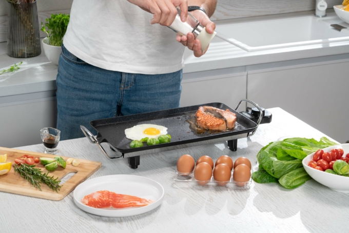 Гриль Ardesto барбекю, 1500Вт, темп. режимов, металл, черный