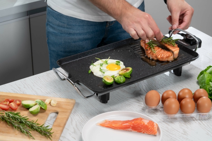 Гриль Ardesto барбекю, 1500Вт, темп. режимов, металл, черный