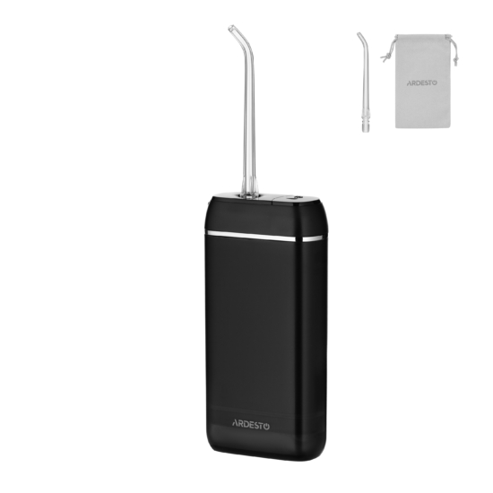 Ardesto irrigator portable, cup 140 ml, Li-ion included, black