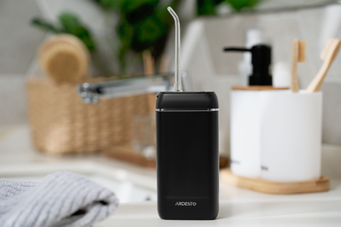 Ardesto irrigator portable, cup 140 ml, Li-ion included, black