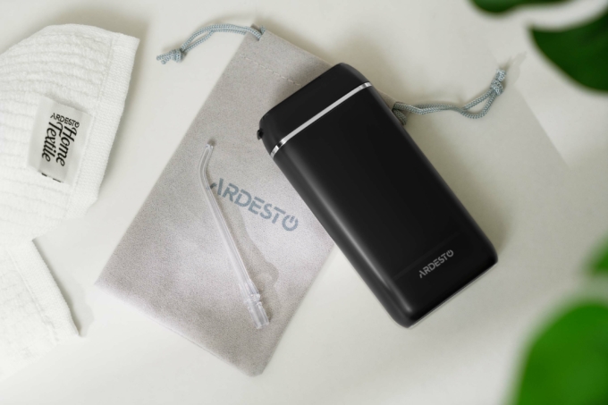 Ardesto irrigator portable, cup 140 ml, Li-ion included, black