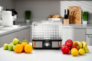 Ardesto dryer for products FDB-52832B, 245W, pallets -5x3cm, max-70°С, temperature adjustment, plastic, black+inox