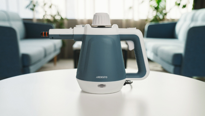 Ardesto steam cleaner, 1200W, 400ml, 3.5Bar, white+blue