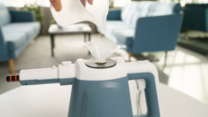 Ardesto steam cleaner, 1200W, 400ml, 3.5Bar, white+blue