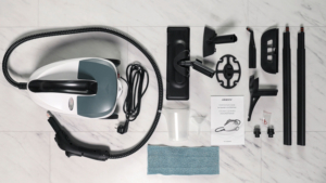 Steam cleaner ARDESTO, 2000W, 1500ml, 4Bar, white+blue