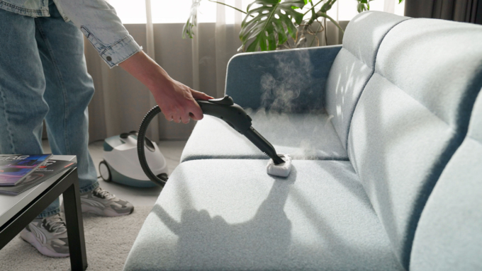 Пароочиститель ARDESTO, 1200Вт, 1500мл, 4Бар, белый+синий