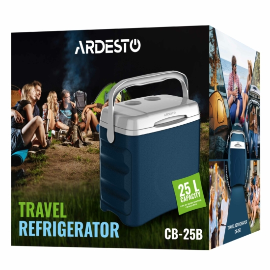 Холодильник дорожній ARDESTO, 25л, ак.холоду, 4.1кг, синій