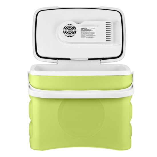 Холодильник дорожній ARDESTO, 2в1, 21л, 220/12В, підігрів 55°C, охолодження 18-20°C, USB-порт, 4.3кг, салатовий