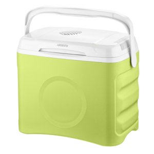 Холодильник дорожній ARDESTO, 2в1, 25л, 220/12В, підігрів 55°C, охолодження 18-20°C, USB-порт, 4.8кг, салатовий