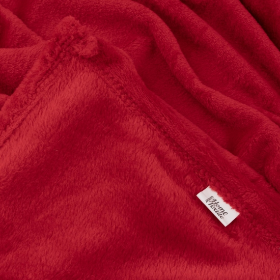 Плед ARDESTO Flannel 160х200см, 100% полиэстер, красный