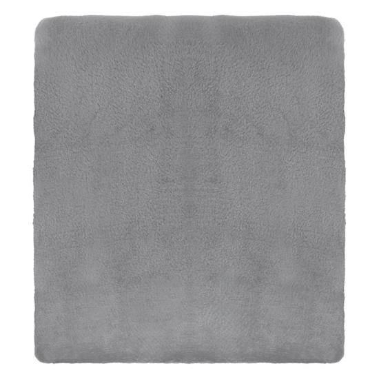 Flannel blanket ARDESTO 200х220cm, 100% polyester, light grey