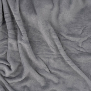 Flannel blanket ARDESTO 200х220cm, 100% polyester, light grey