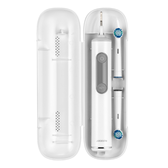 Ardesto toothbrush electric ETB-I114W, 10th. fluct/min, nozzle-3, IPX7, white