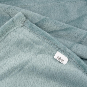 Flannel blanket ARDESTO 160x200cm, 100% polyester, turquoise