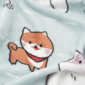 Flannel blanket ARDESTO 160x200cm, 100% polyester, cute cats