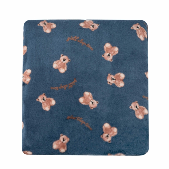 Плед ARDESTO Flannel 160х200см, 100% полиэстер, плюшевые мишки