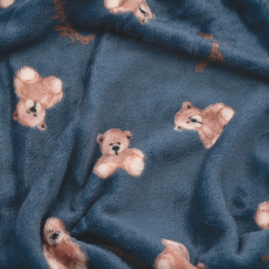 Плед ARDESTO Flannel 160х200см, 100% полиэстер, плюшевые мишки