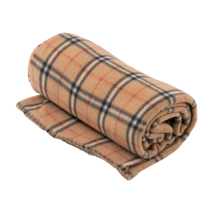 Плед ARDESTO Fleece 130×160см, 100% поліестер, клітинка, бежевий