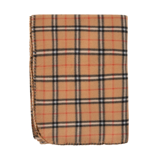 Плед ARDESTO Fleece 130×160см, 100% поліестер, клітинка, бежевий