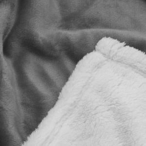 Sherpa blanket ARDESTO 160х200cm, 100% polyester, grey