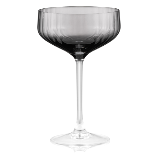 Набор бокалов для шампанского ARDESTO Black Mars Alcor 330мл, 2шт, стекло, серый