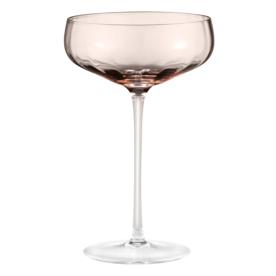 Набір келихів для шампанського ARDESTO Black Mars Altair 260мл, 2шт, скло, золотистий