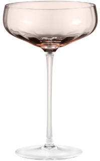 Ardesto Champagne glasses set Black Mars Altair 260ml, 2pcs, glass, golden