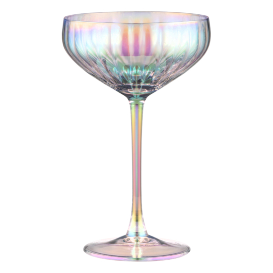 Набор бокалов для шампанского ARDESTO Black Mars Zenith 310мл, 2шт, стекло, прозрачный