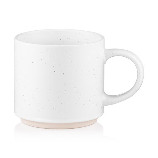 Чашка Ardesto Alcor, 420мл, кераміка, білий