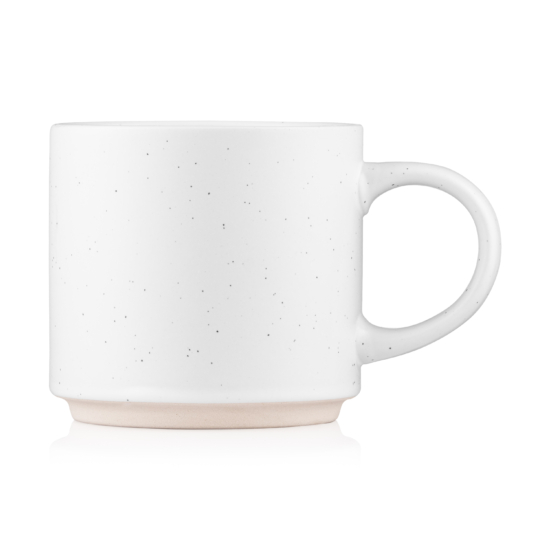 Чашка Ardesto Alcor, 420мл, кераміка, білий