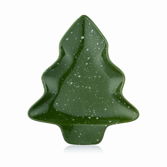 Ardesto Plate Christmas New Year’s, 22х19cm, ceramic