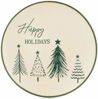 Тарелка Ardesto Christmas New Year’s, 21см, керамика