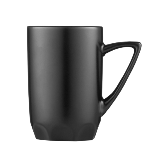 Ardesto Mug Lino, 340ml, ceramic, black