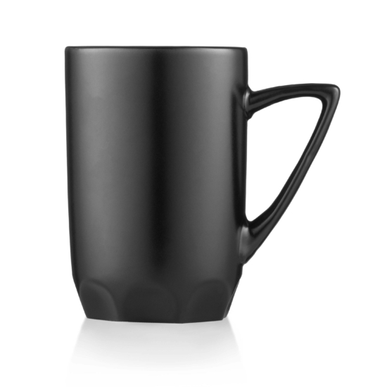 Ardesto Mug Lino, 340ml, ceramic, black