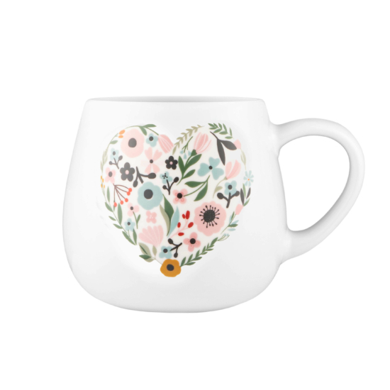 Чашка Ardesto Love, 390мл, фарфор, многоцветный
