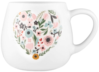Ardesto Mug Love, 390ml, new bone china, multicolored
