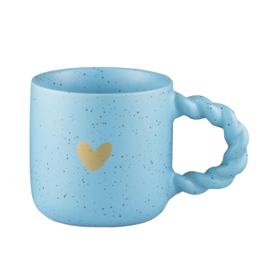 Ardesto Mug My heart, 300ml, ceramic, blue