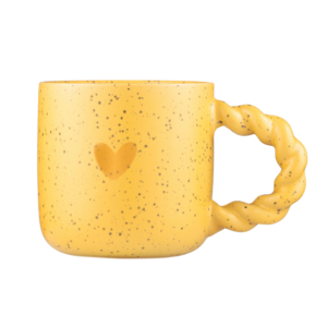 Ardesto Mug My heart, 300ml, ceramic, yellow