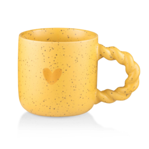 Ardesto Mug My heart, 300ml, ceramic, yellow