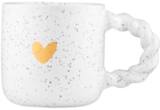 Mug ARDESTO My heart, 300ml, ceramic, light gray