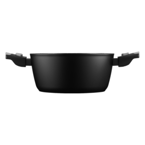 Casserole with glass lid ARDESTO Gemini Bari, 3.9l, aluminum, black