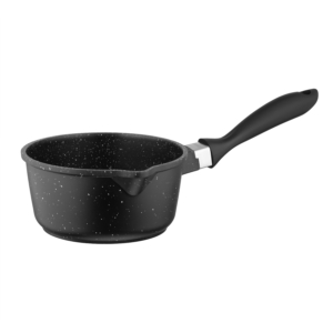 Ківш зі скляною кришкою ARDESTO Gemini Anzio, 1.2л, алюміній, чорний