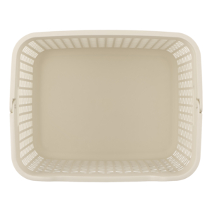 Laundry basket ARDESTO 38×29.5x33cm, 26l, plastic PP, beige