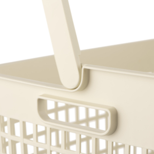 Laundry basket ARDESTO 38×29.5x33cm, 26l, plastic PP, beige