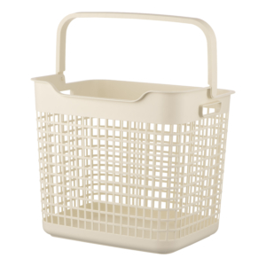 Laundry basket ARDESTO 38×29.5x33cm, 26l, plastic PP, beige