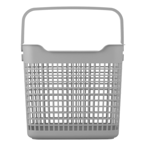 Кошик для білизни ARDESTO 38×29.5×33см, 26л, пластик PP, сірий