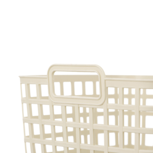 Storage basket ARDESTO 20.6x20x12.4cm, 3l, plastic PP, beige